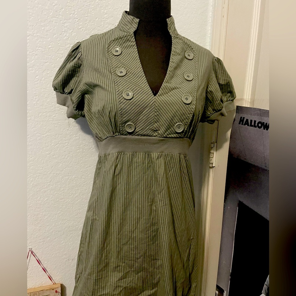 Shescool green dress, never worn before.